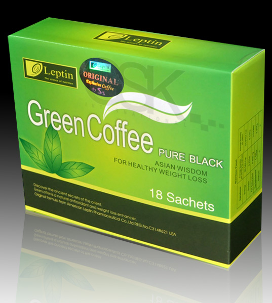 green coffee pure black