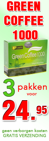 GreenCoffee1000 Green coffee 1000 aanbieding